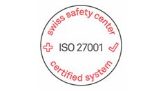 Logo della certificazione ISO 27001