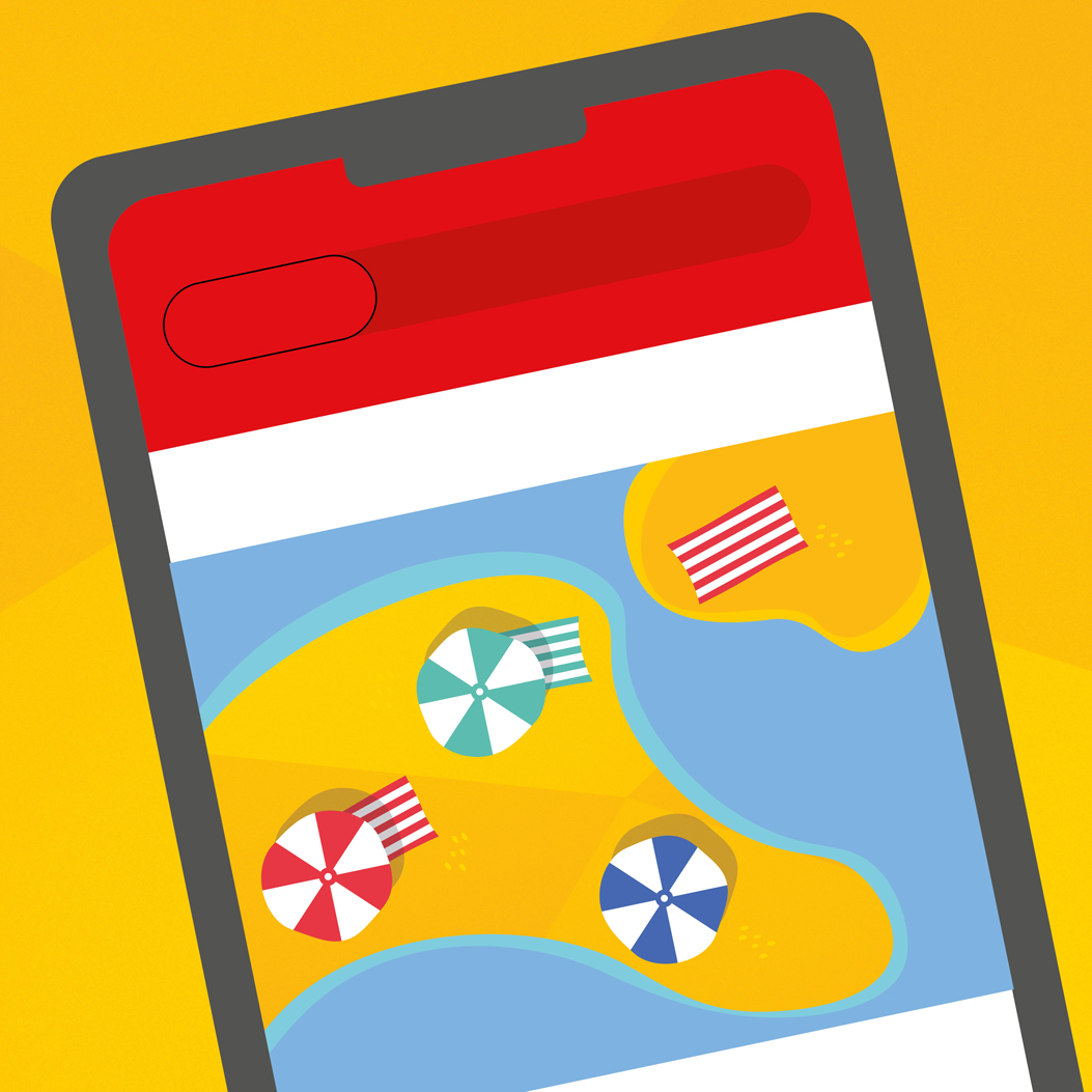Illustration Display Ad SBB App